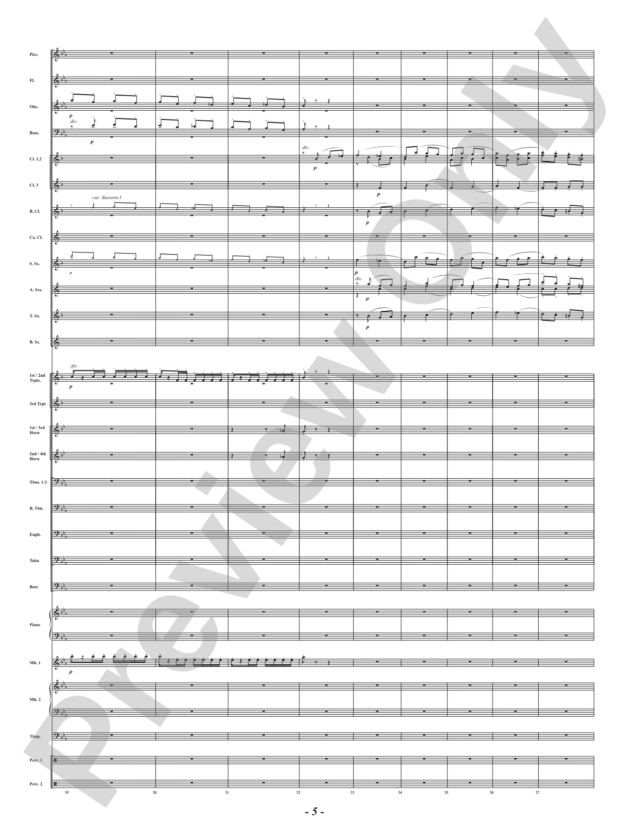 Ancient Airs and Dances - Suite No. 1 for Symphonic Winds - IV. Passo Mezzo e Mascherada: Concert Band Conductor Score & Parts