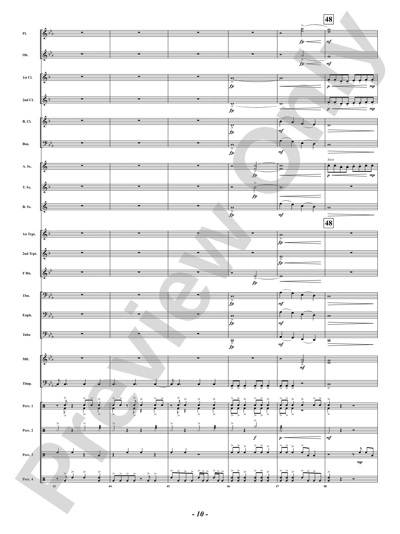 Shadow of the Samurai: Concert Band Conductor Score & Parts