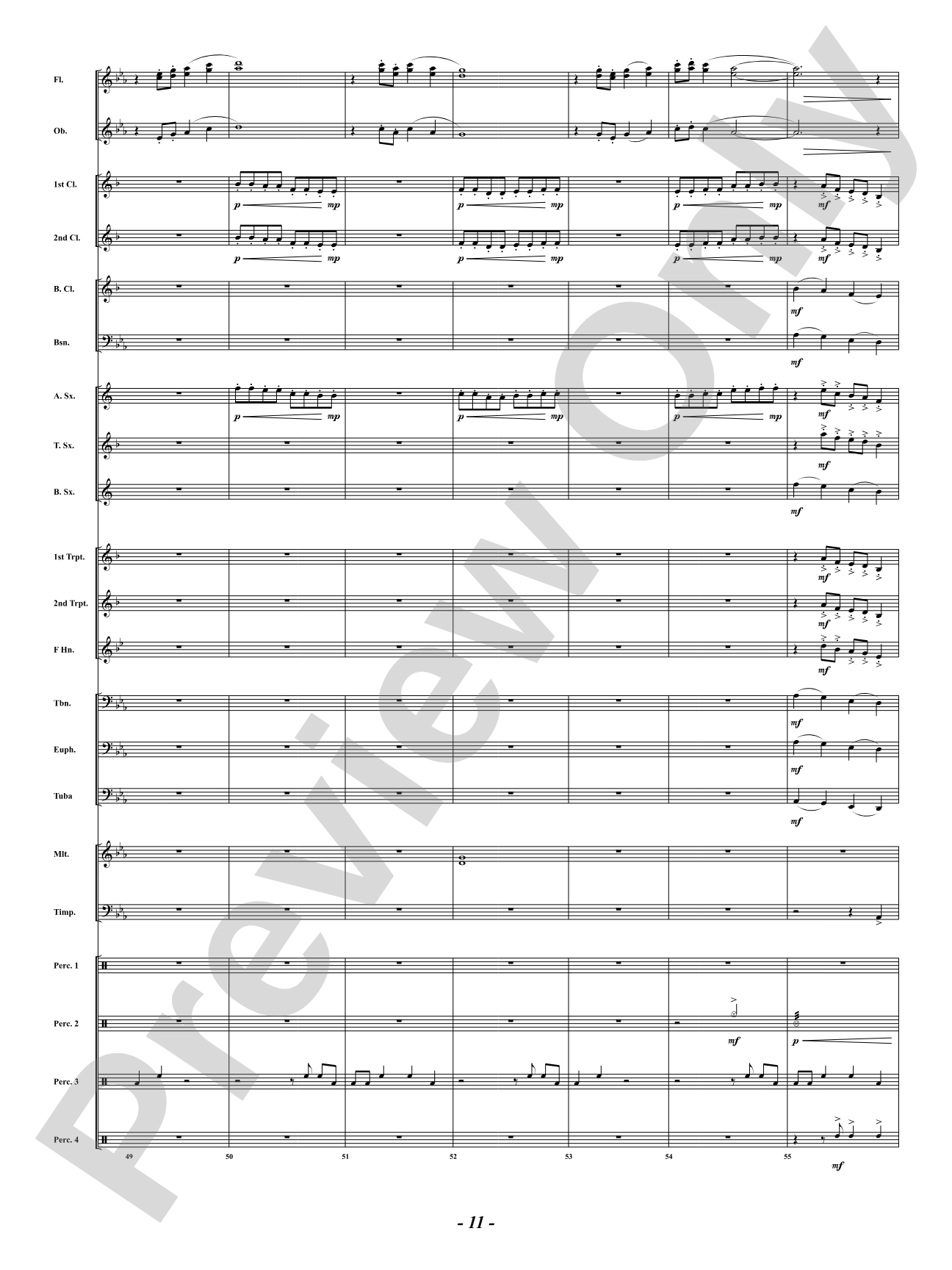 Shadow of the Samurai: Concert Band Conductor Score & Parts
