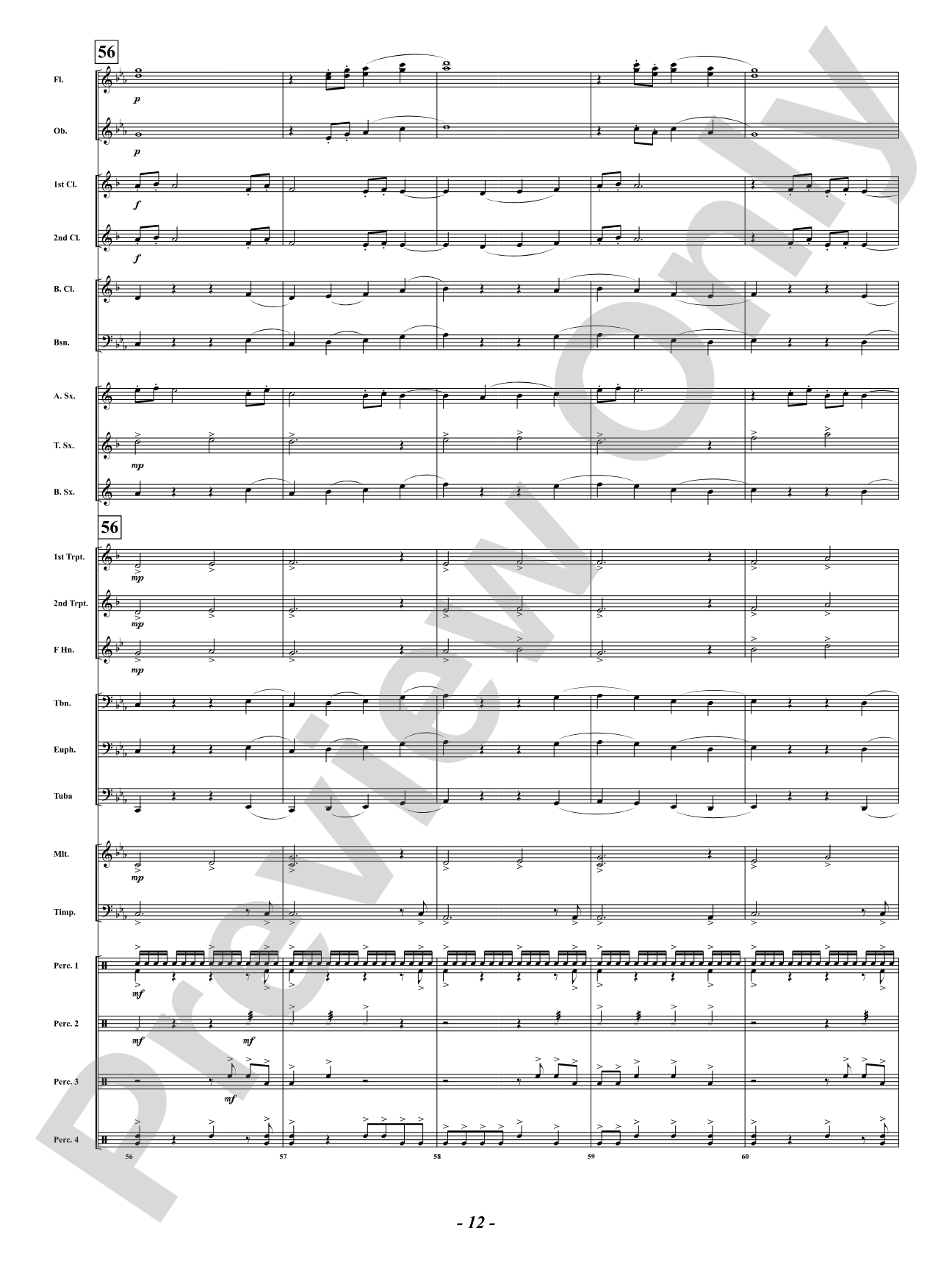 Shadow of the Samurai: Concert Band Conductor Score & Parts