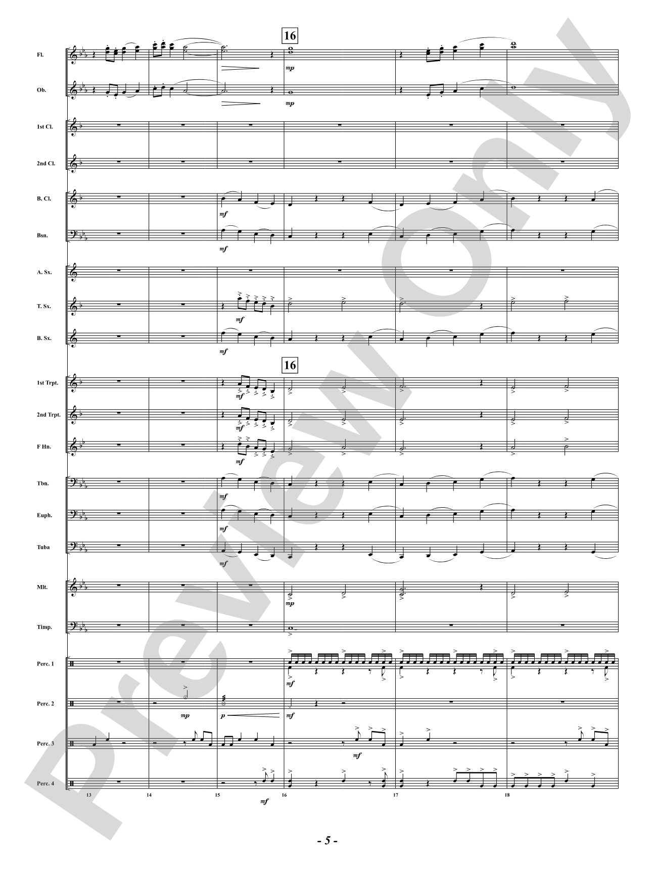 Shadow of the Samurai: Concert Band Conductor Score & Parts