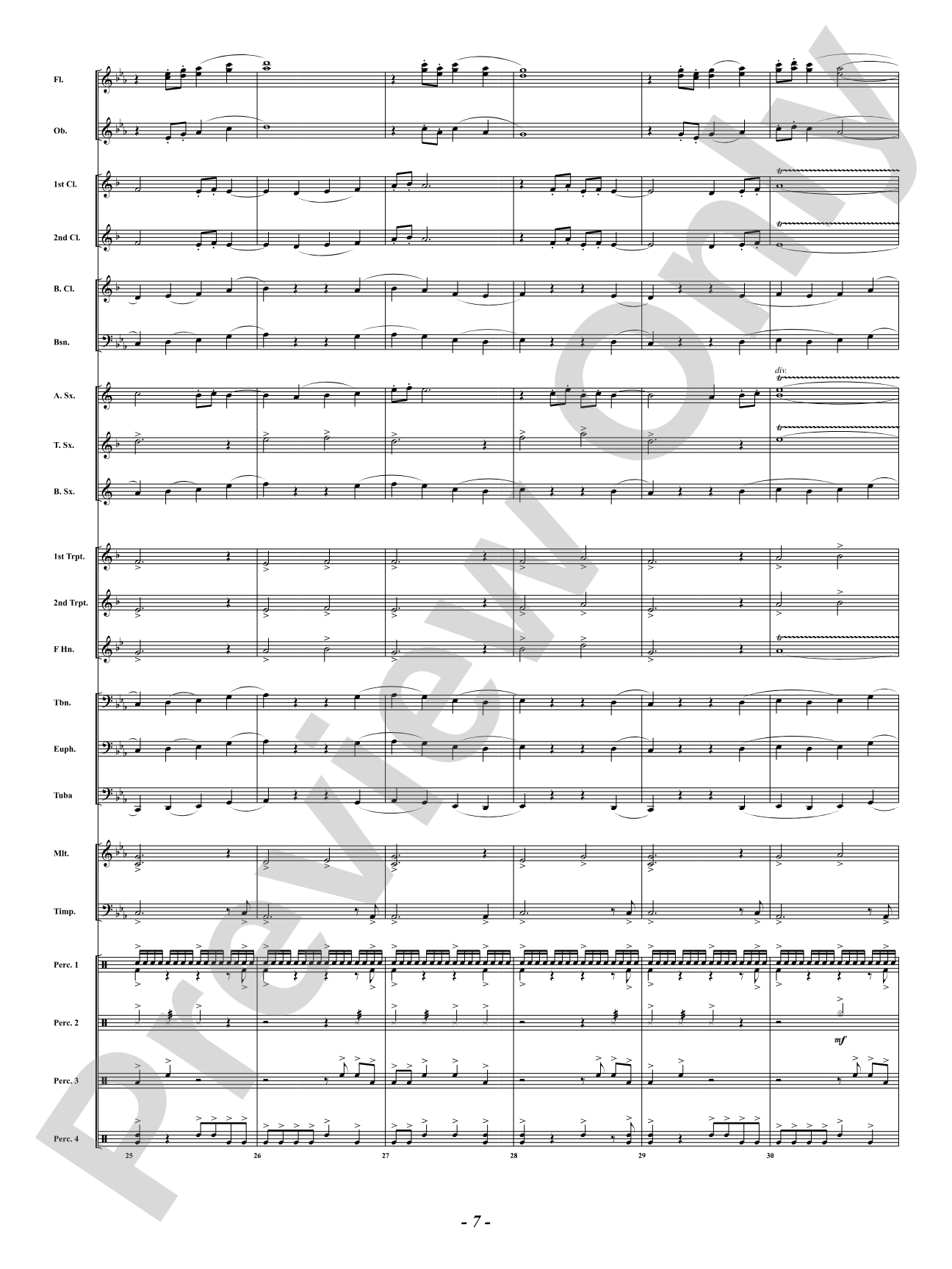 Shadow of the Samurai: Concert Band Conductor Score & Parts