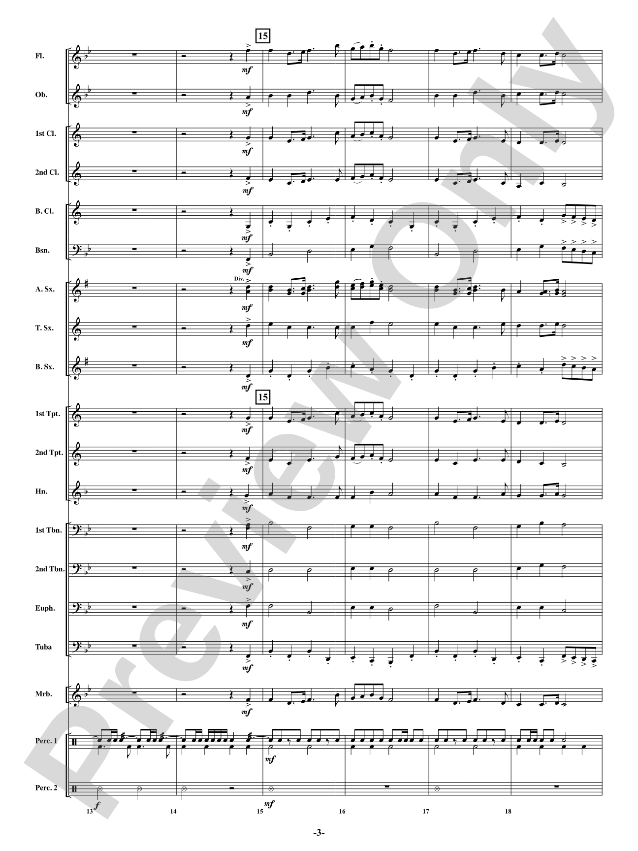 Spirit Of '44 - Concert March: Concert Band Conductor Score & Parts