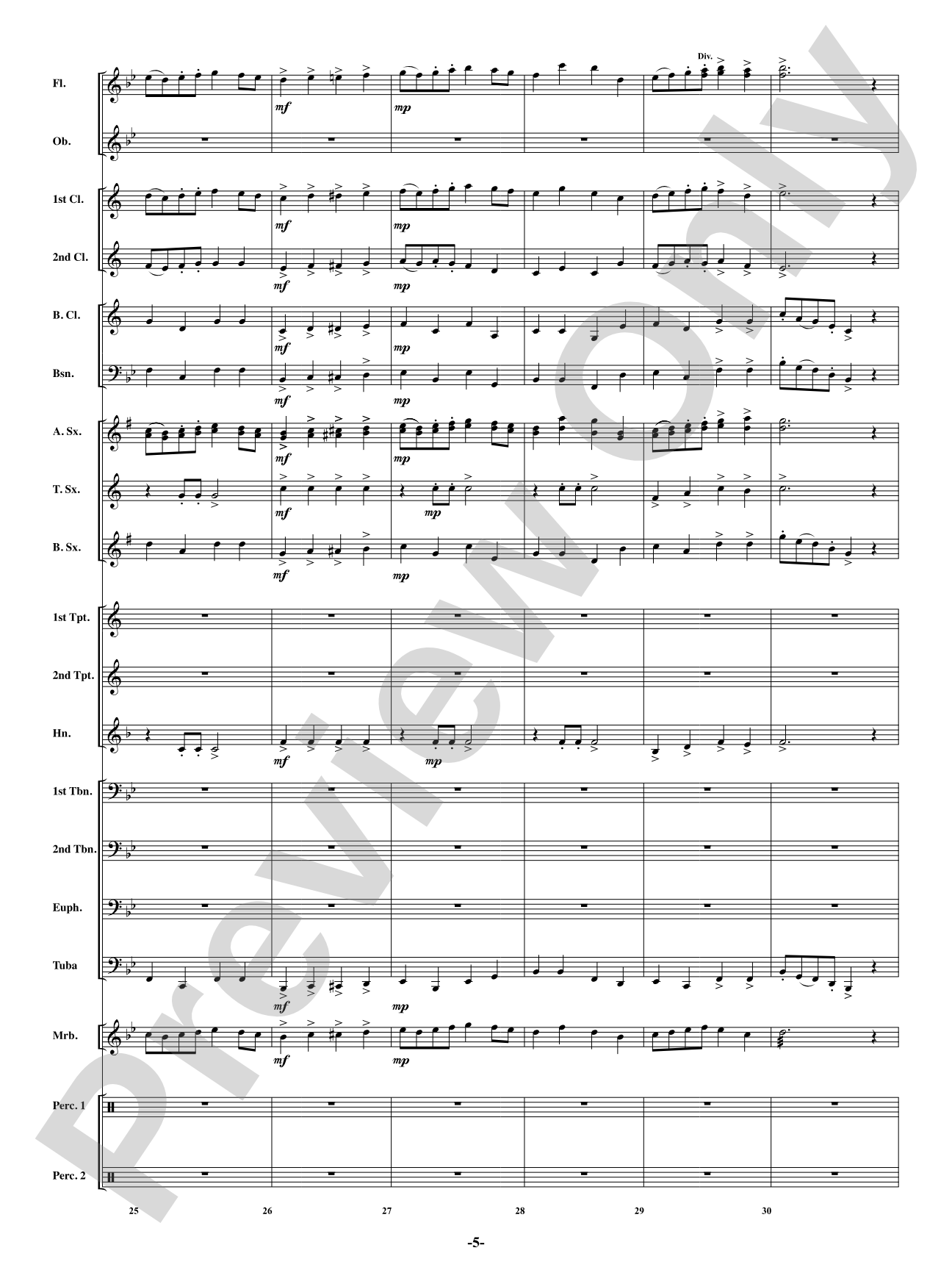Spirit Of '44 - Concert March: Concert Band Conductor Score & Parts