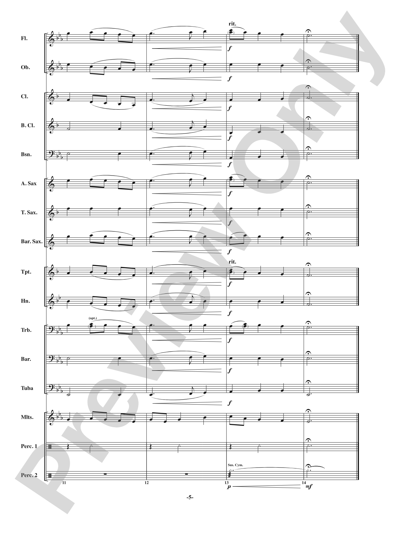 America: My Country 'Tis of Thee - Melody Mine: Concert Band Conductor Score & Parts
