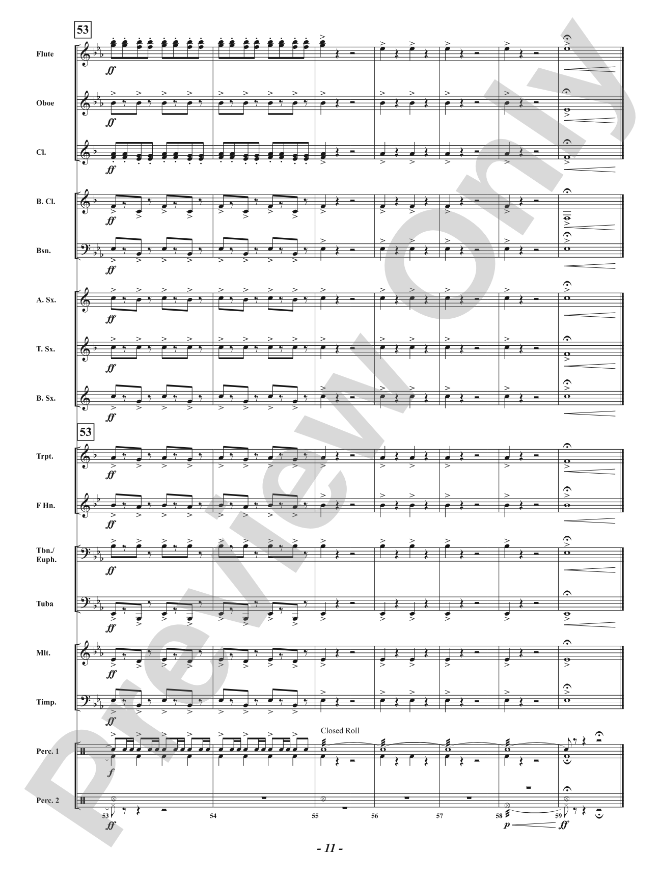 Christmas Encore: Concert Band Conductor Score & Parts