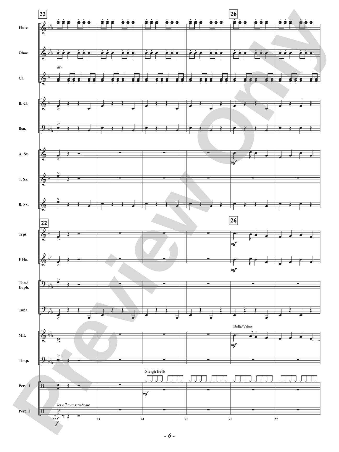 Christmas Encore: Concert Band Conductor Score & Parts