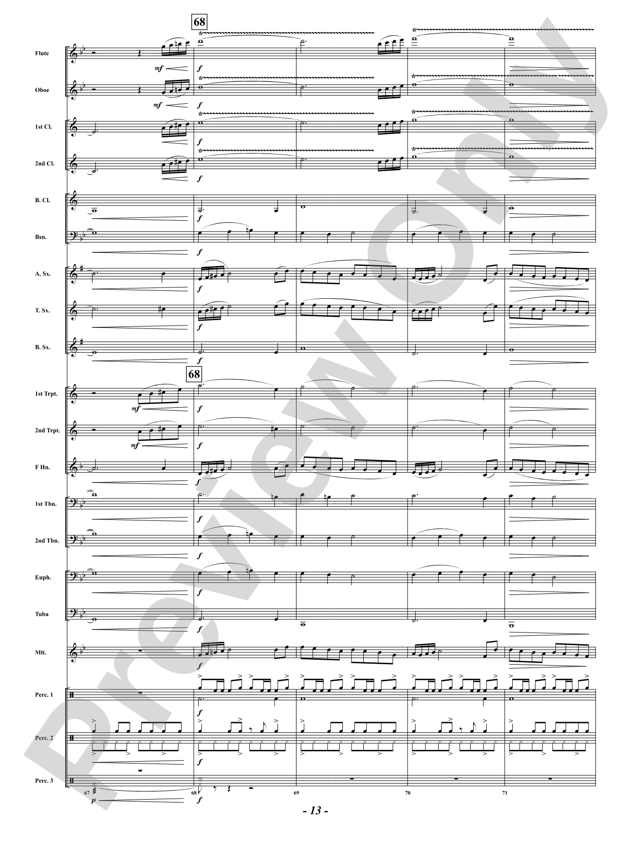 Tribal Journeys: Concert Band Conductor Score & Parts