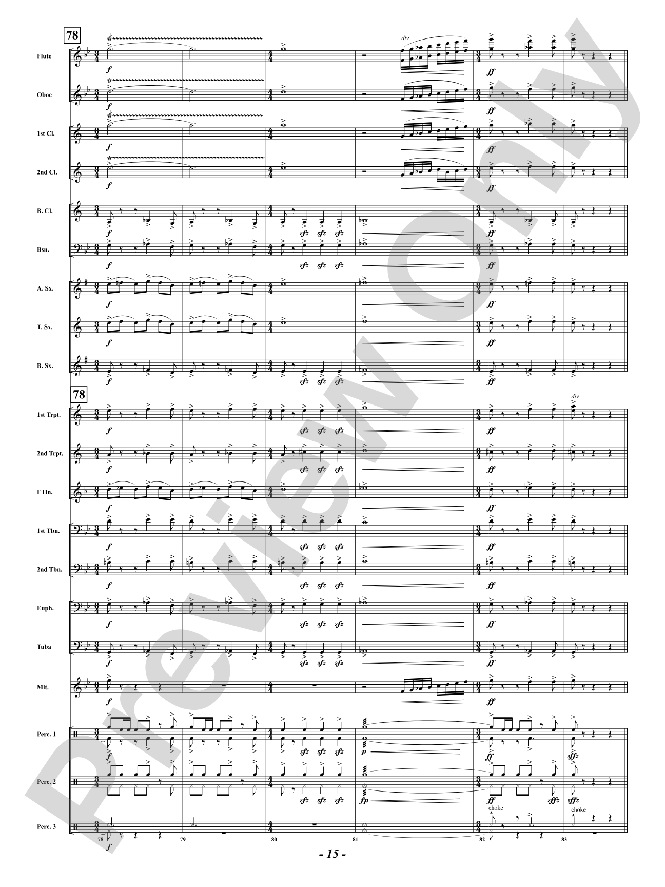 Tribal Journeys: Concert Band Conductor Score & Parts