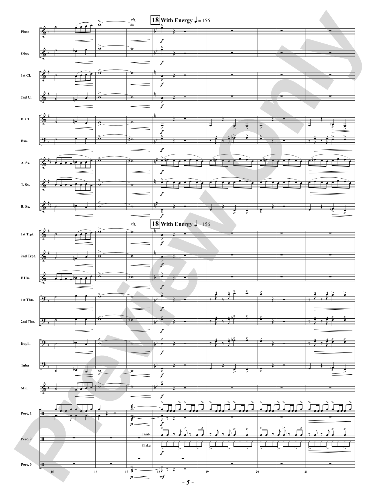 Tribal Journeys: Concert Band Conductor Score & Parts