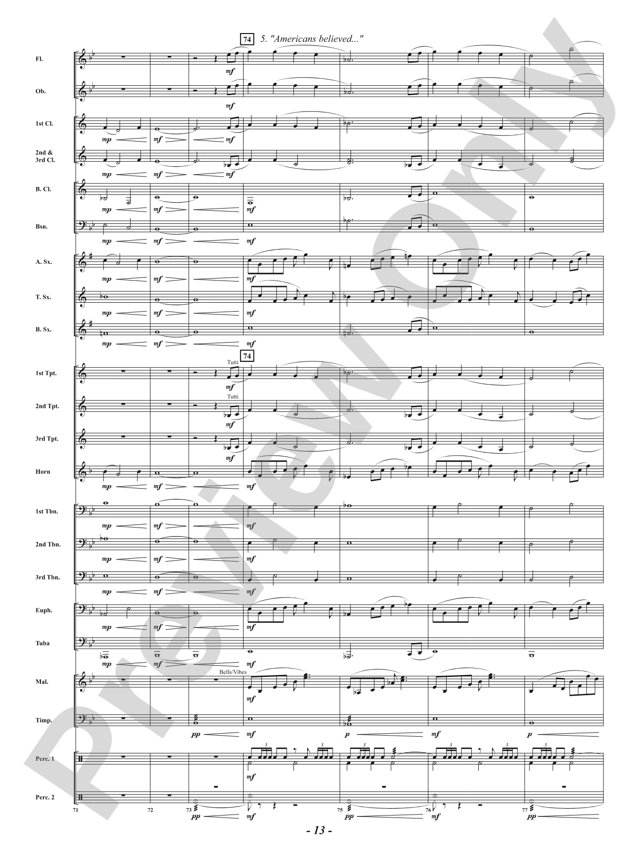 The Greatest Generation - For Concert Band: Concert Band Conductor Score & Parts