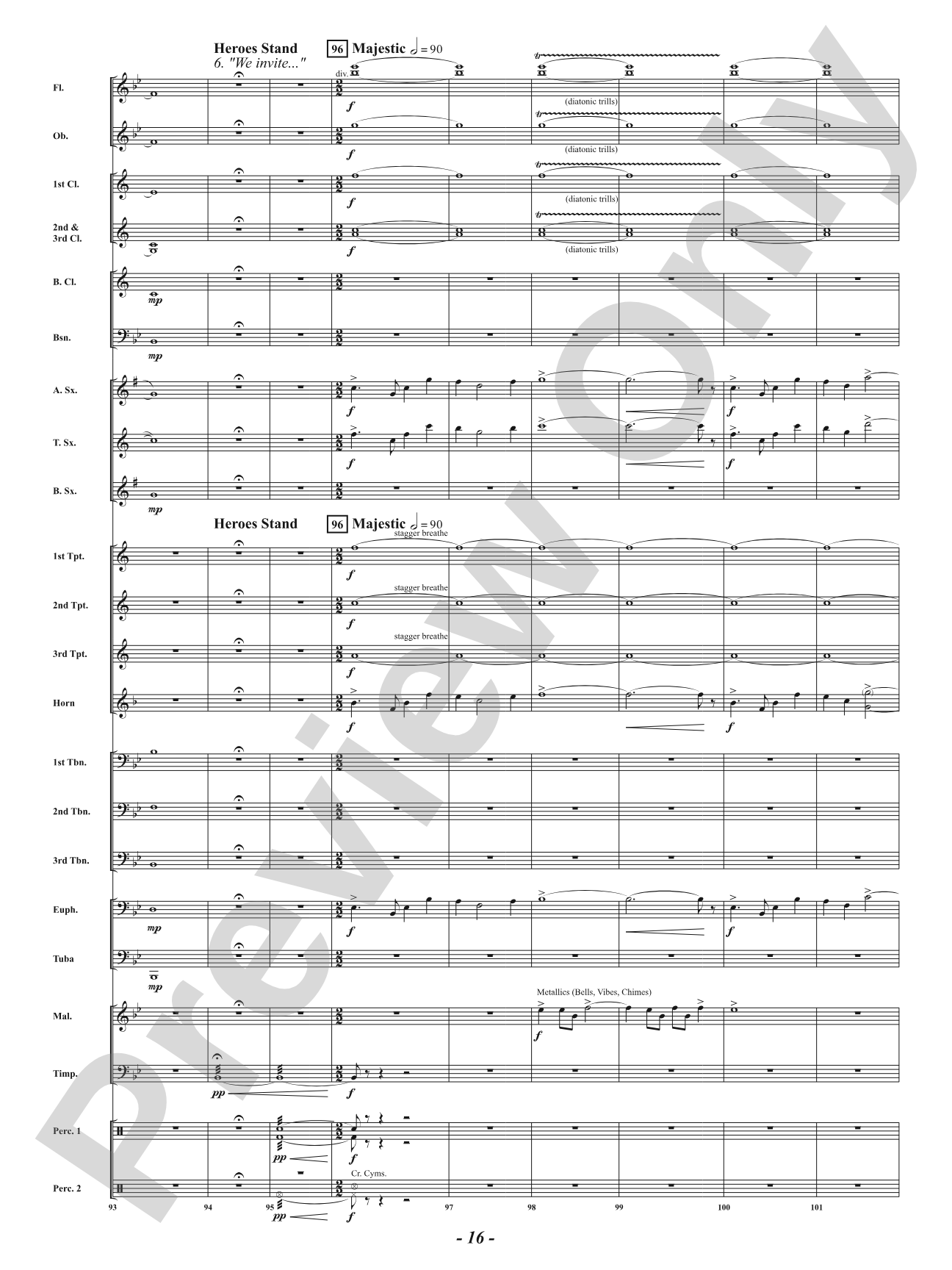 The Greatest Generation - For Concert Band: Concert Band Conductor Score & Parts