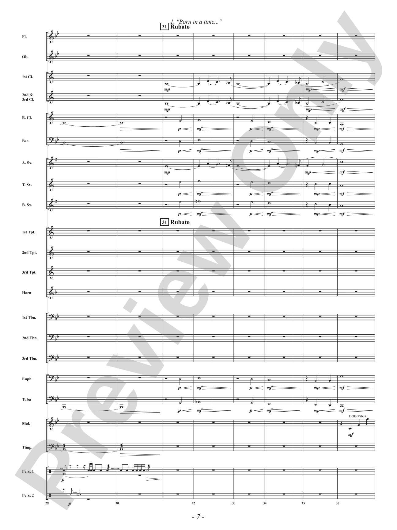 The Greatest Generation - For Concert Band: Concert Band Conductor Score & Parts