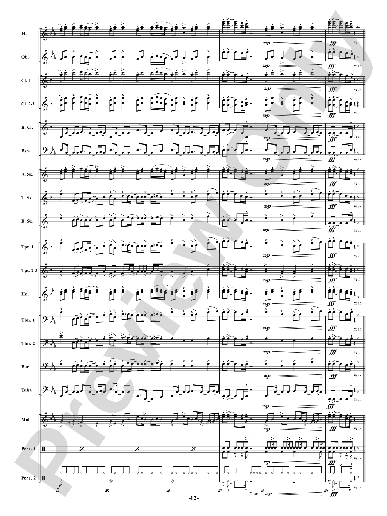 When Saint Nick Comes Marching In - A New Orleans Holiday Celebration: Concert Band Conductor Score & Parts