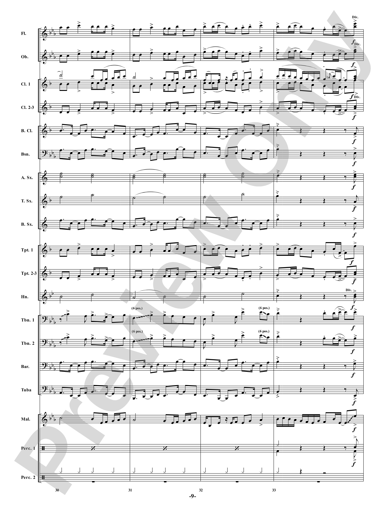When Saint Nick Comes Marching In - A New Orleans Holiday Celebration: Concert Band Conductor Score & Parts