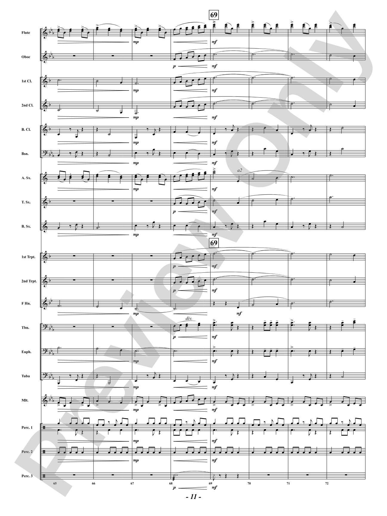 African Holy Night: Concert Band Conductor Score & Parts