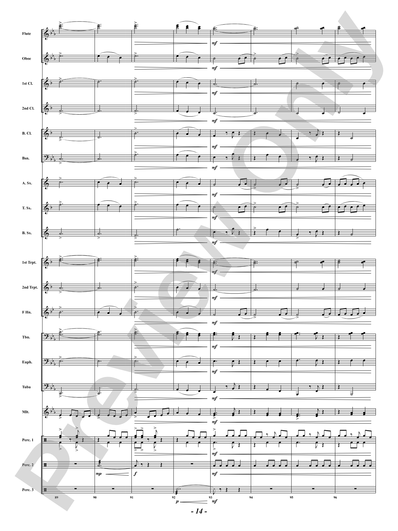 African Holy Night: Concert Band Conductor Score & Parts