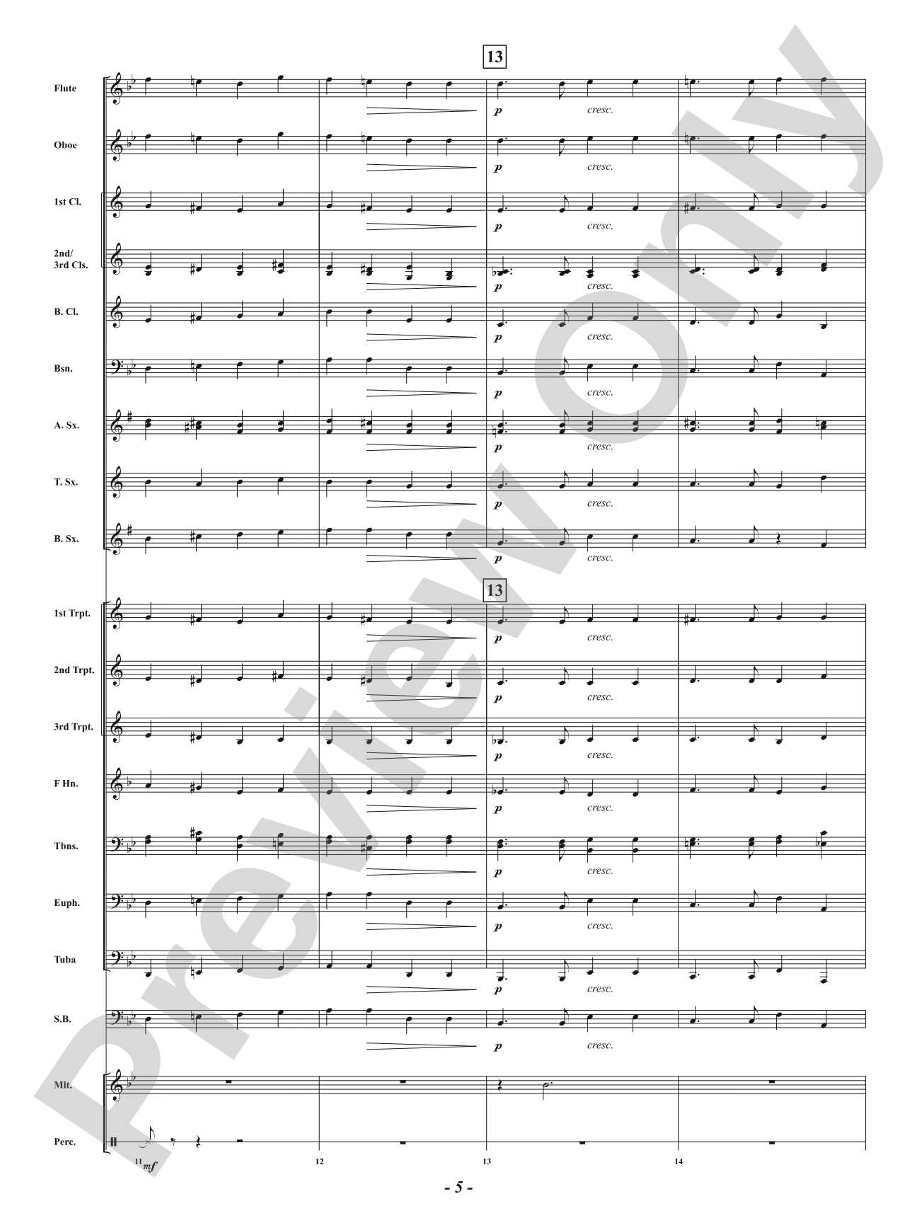 Eternal Father, Strong to Save - United States Navy Hymn: Concert Band Conductor Score & Parts