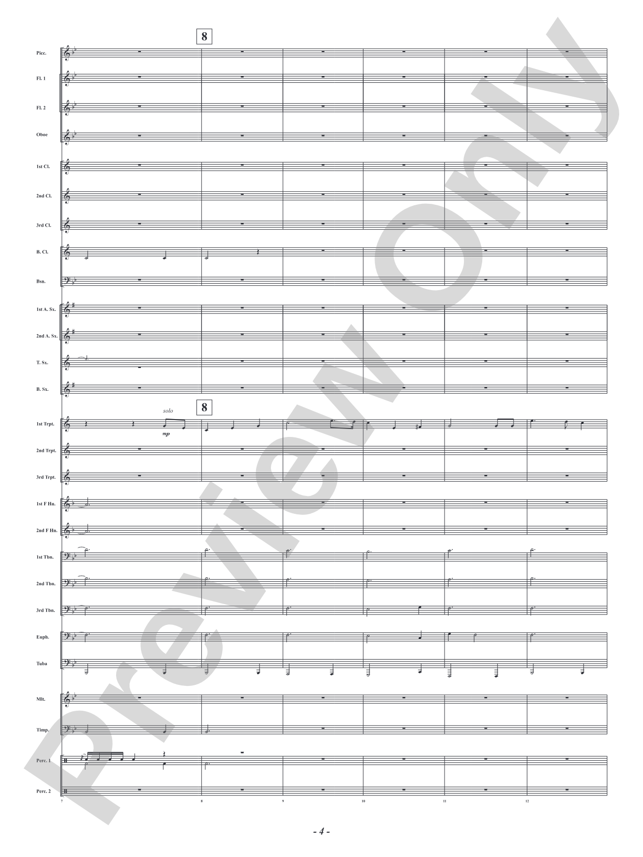Home of the Brave - A Fantasia on "The Star Spangled Banner": Concert Band Conductor Score & Parts