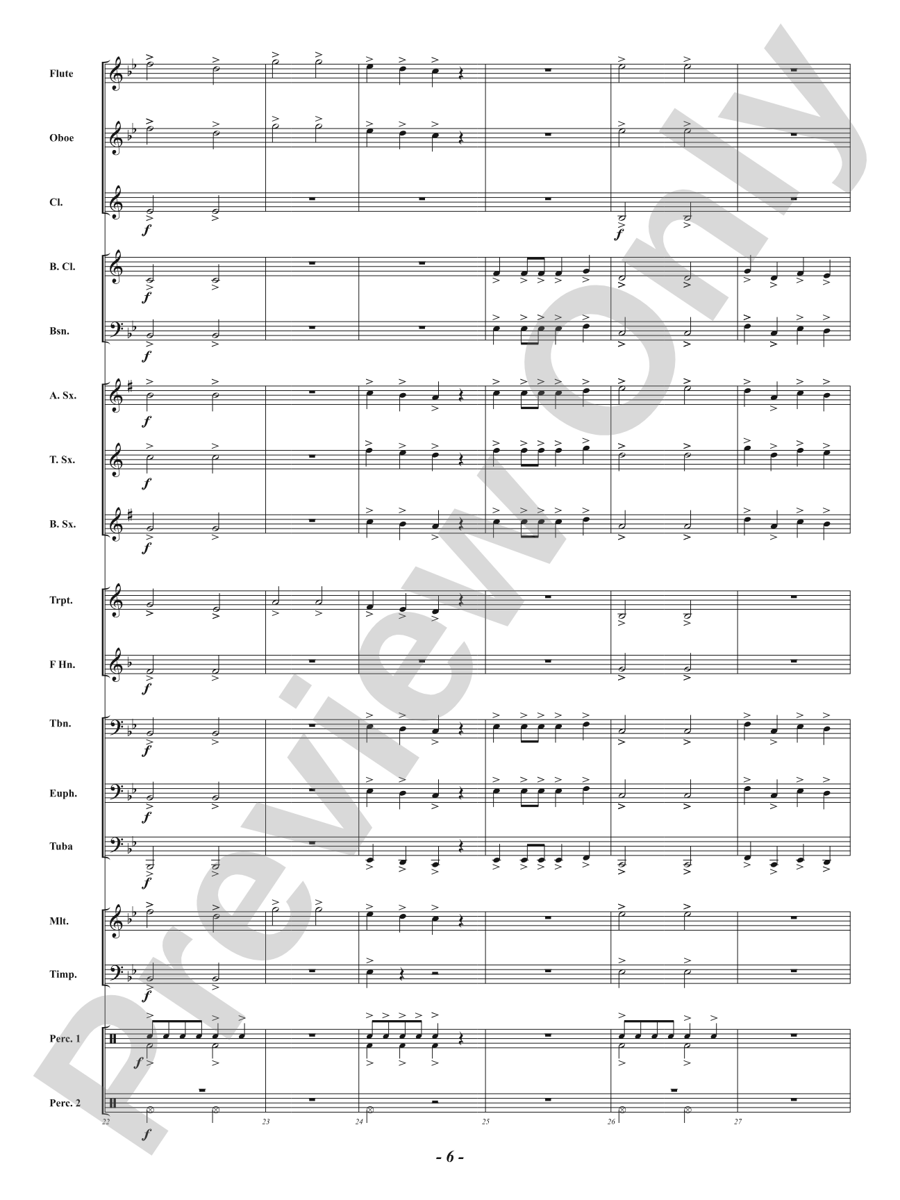 Skyward March: Concert Band Conductor Score & Parts