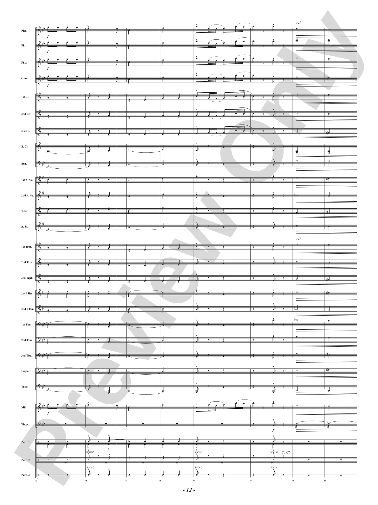 Christmas Trees Around the World: Concert Band Conductor Score & Parts