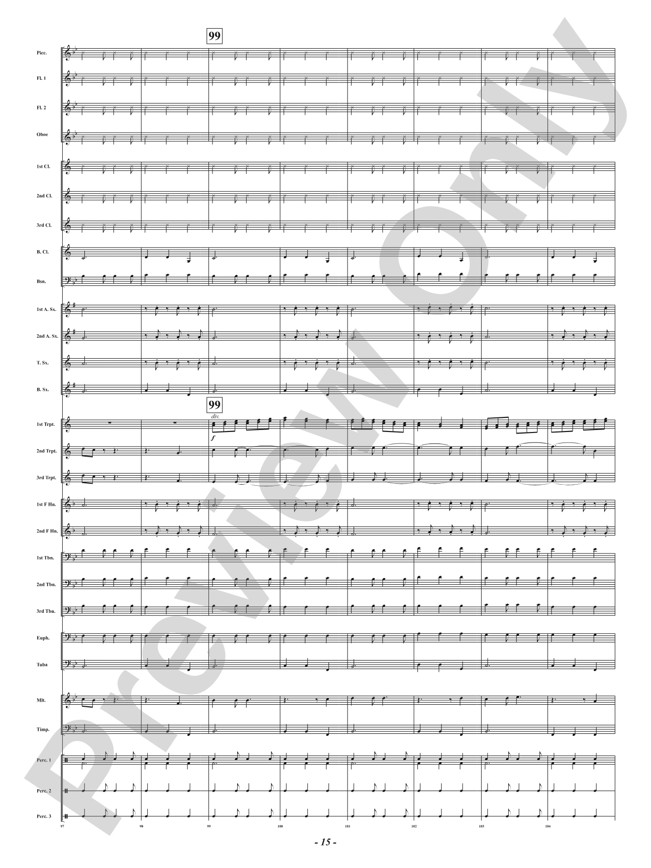 Christmas Trees Around the World: Concert Band Conductor Score & Parts