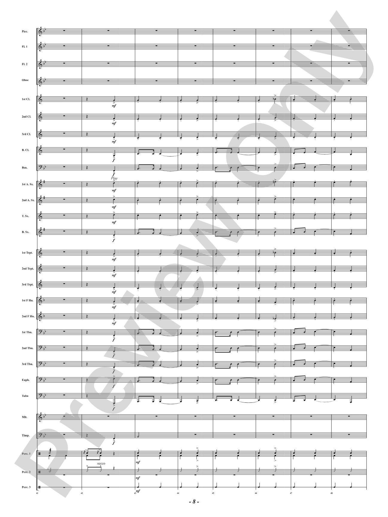 Christmas Trees Around the World: Concert Band Conductor Score & Parts
