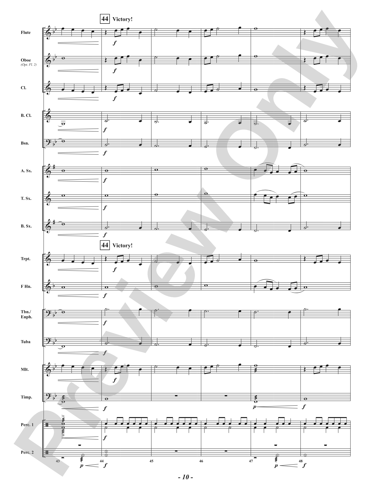 Galaxy Defenders: Concert Band Conductor Score & Parts