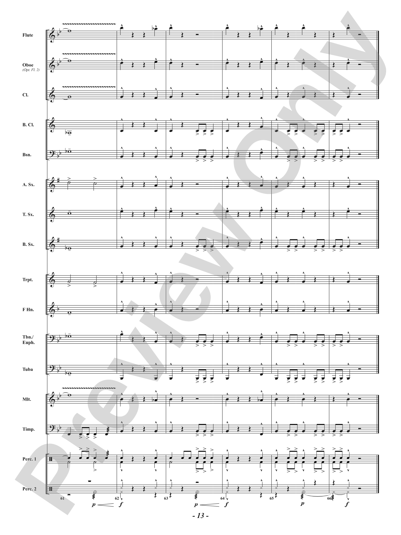 Galaxy Defenders: Concert Band Conductor Score & Parts