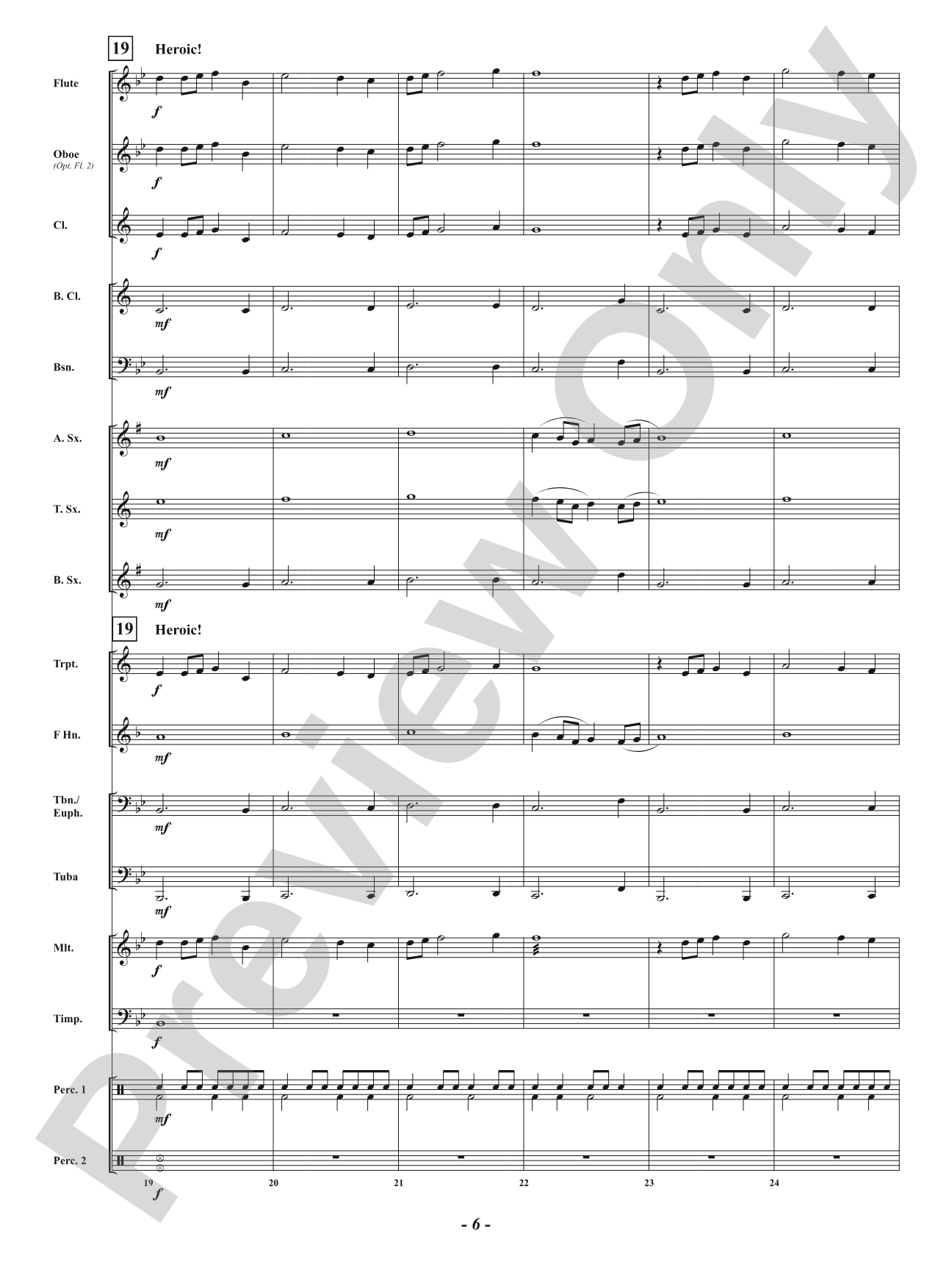 Galaxy Defenders: Concert Band Conductor Score & Parts