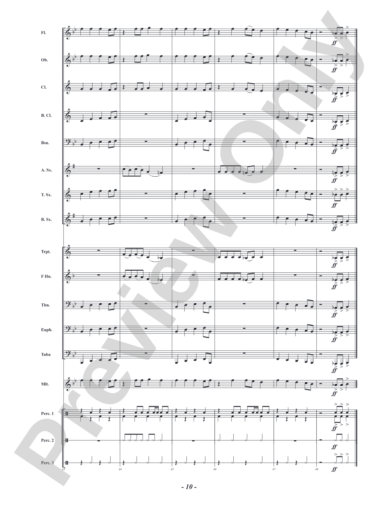 The Next Thing: Concert Band Conductor Score & Parts