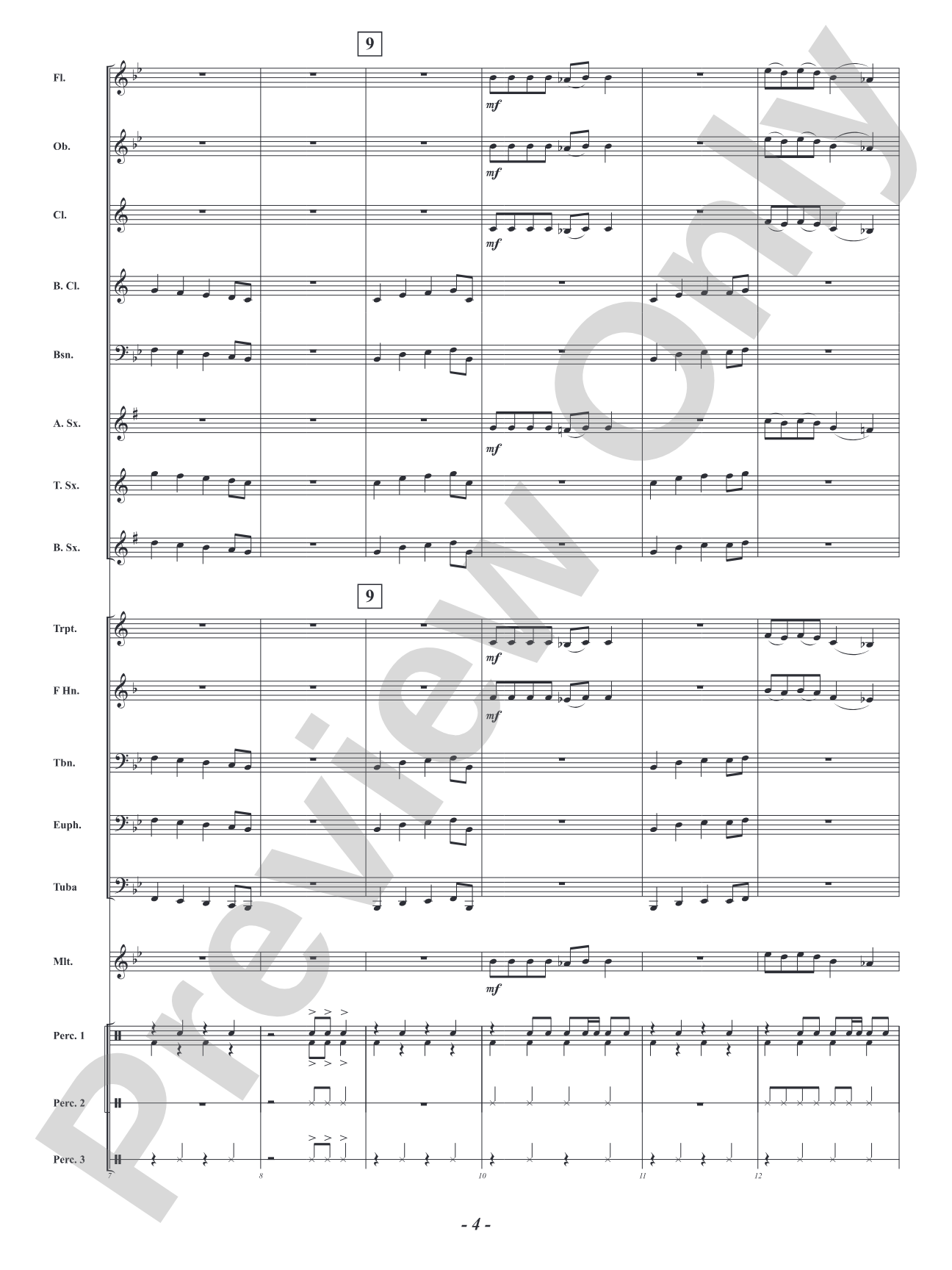 The Next Thing: Concert Band Conductor Score & Parts