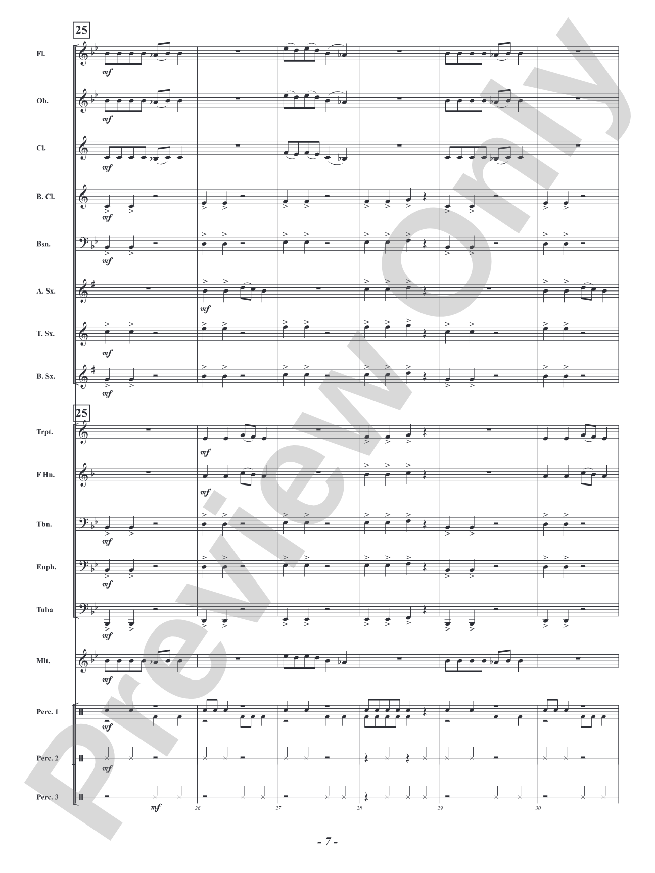 The Next Thing: Concert Band Conductor Score & Parts