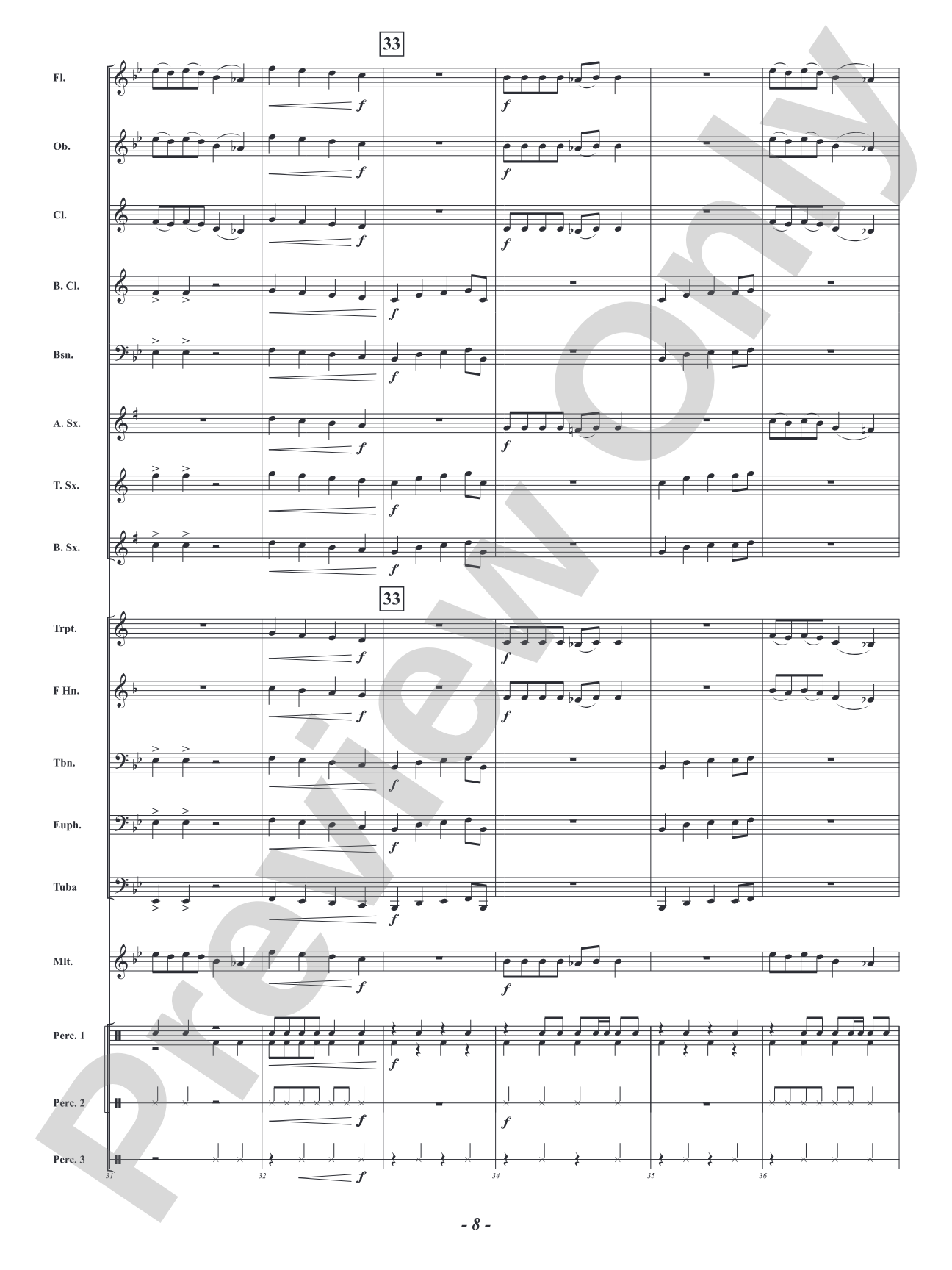 The Next Thing: Concert Band Conductor Score & Parts
