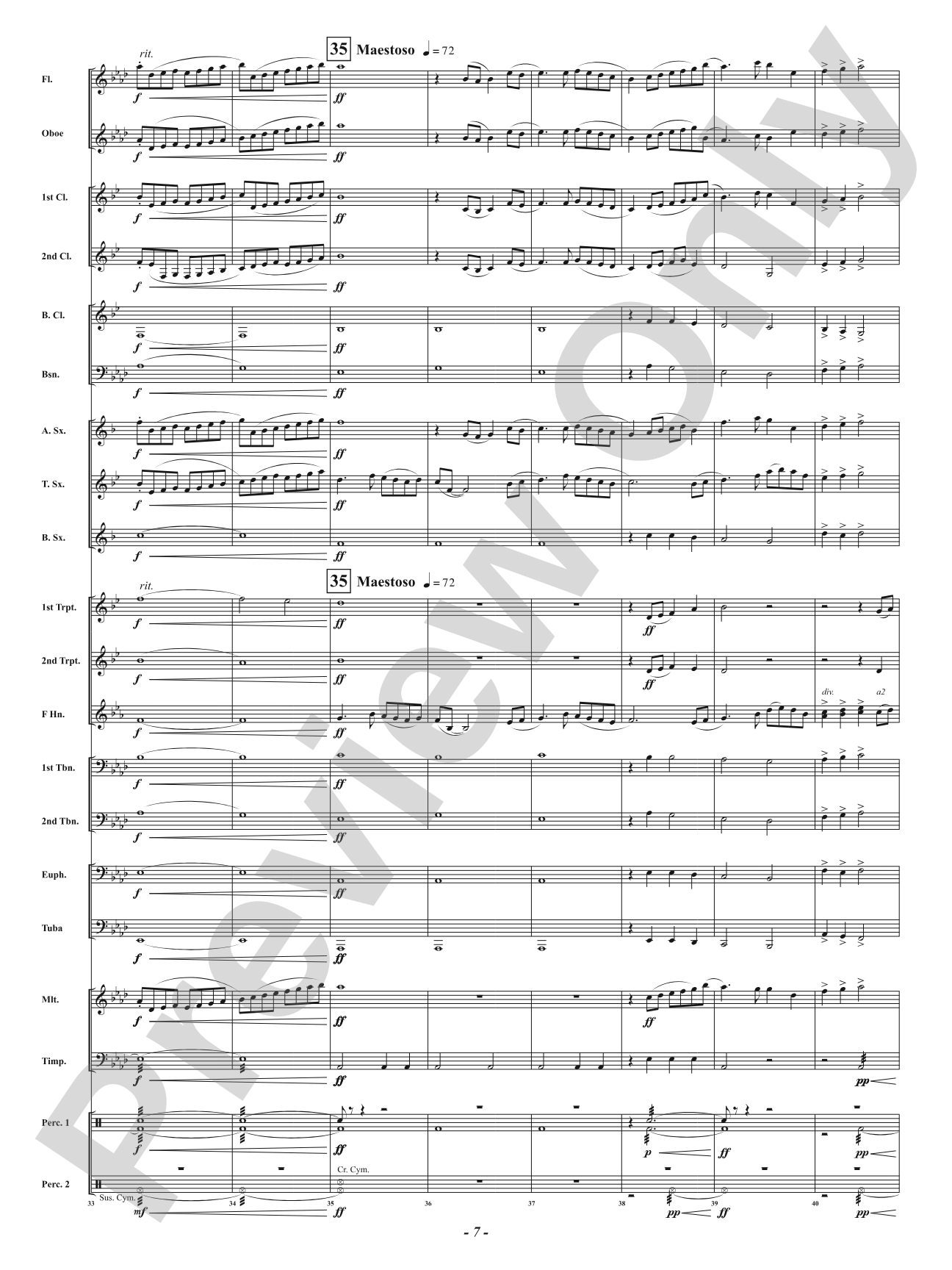 To a Place Called Hope - For All Children Battling Cancer: Concert Band Conductor Score & Parts