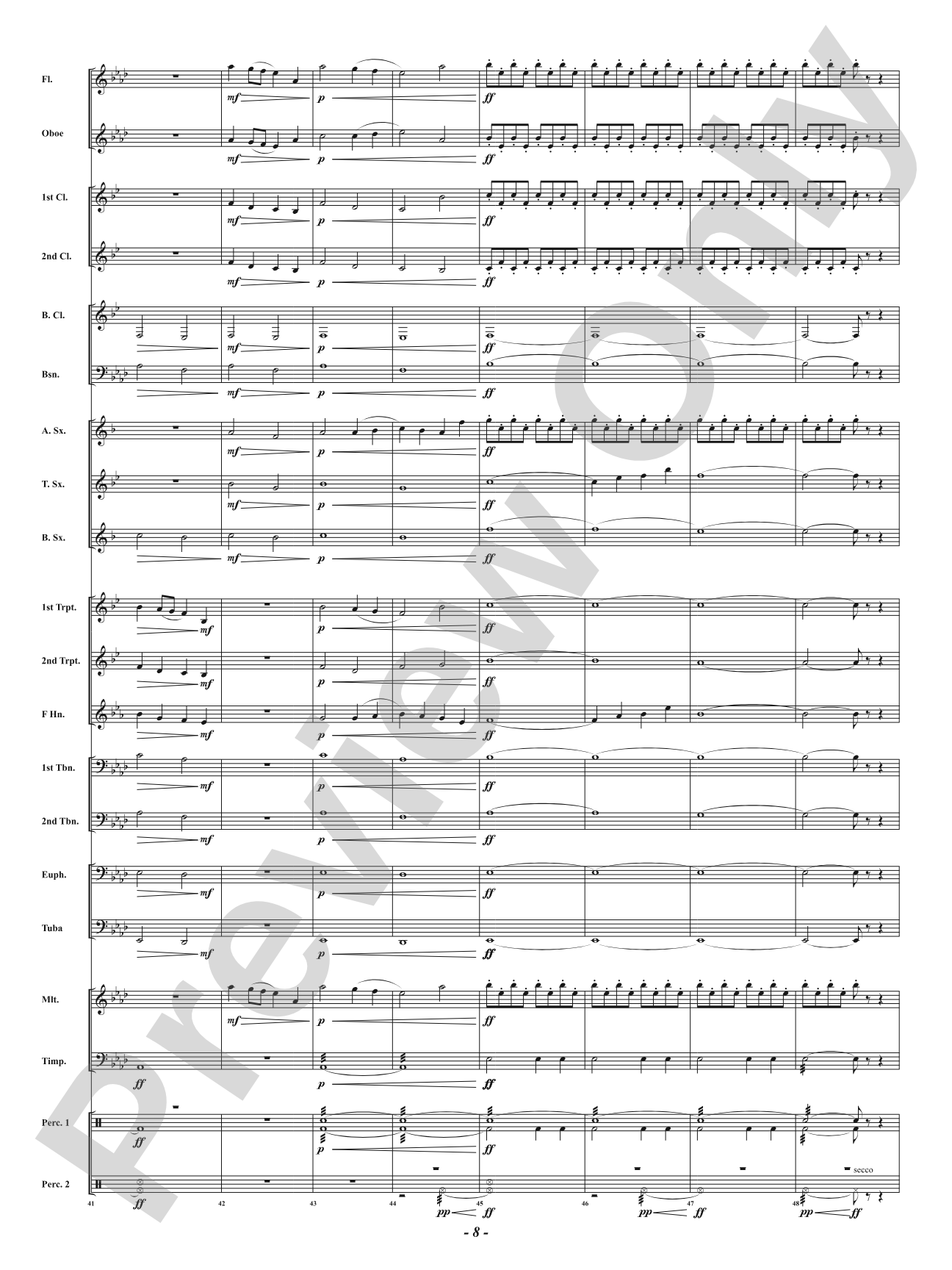To a Place Called Hope - For All Children Battling Cancer: Concert Band Conductor Score & Parts