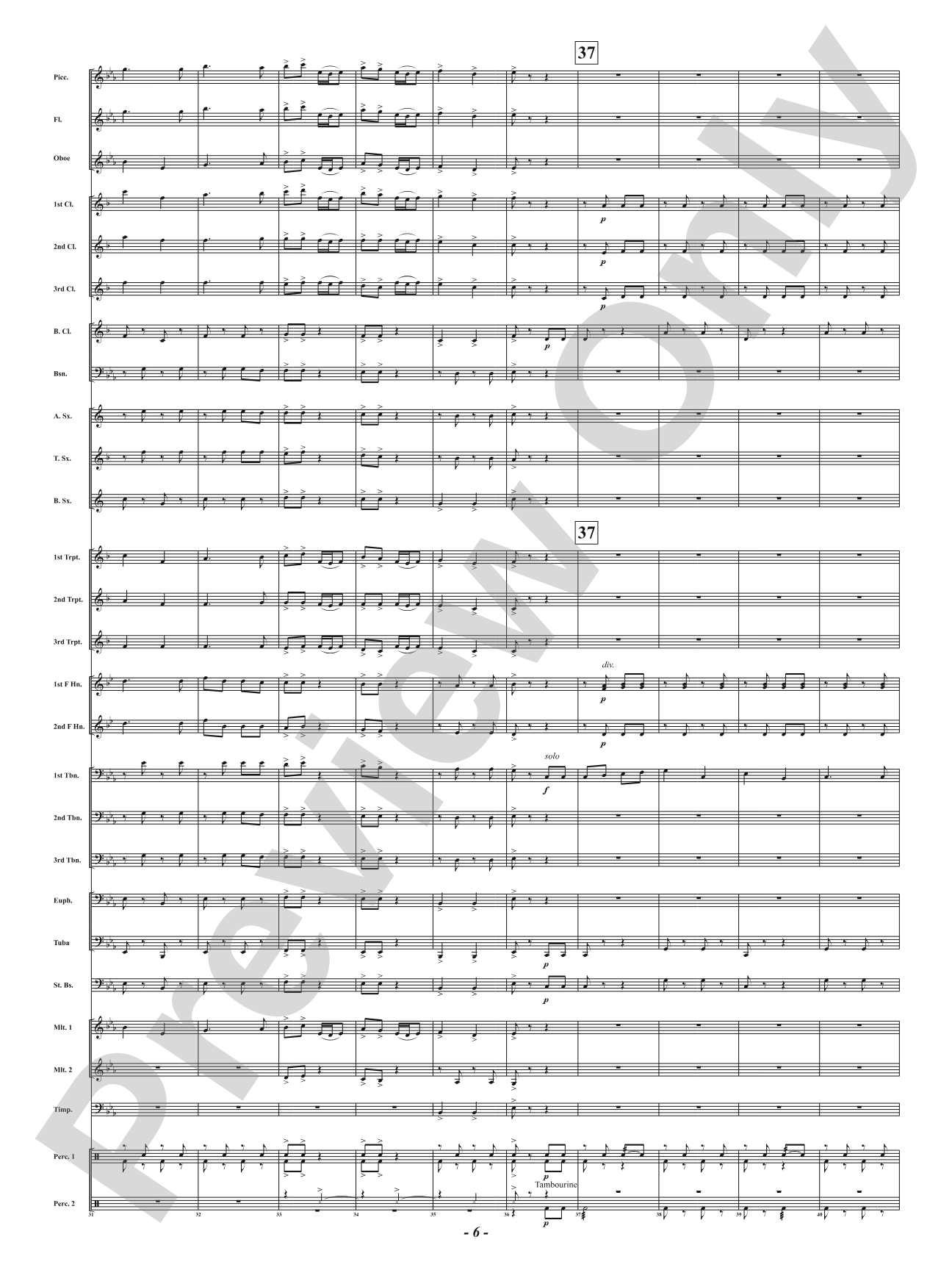 Ever the Rambling Winds - Concert March: Concert Band Conductor Score & Parts