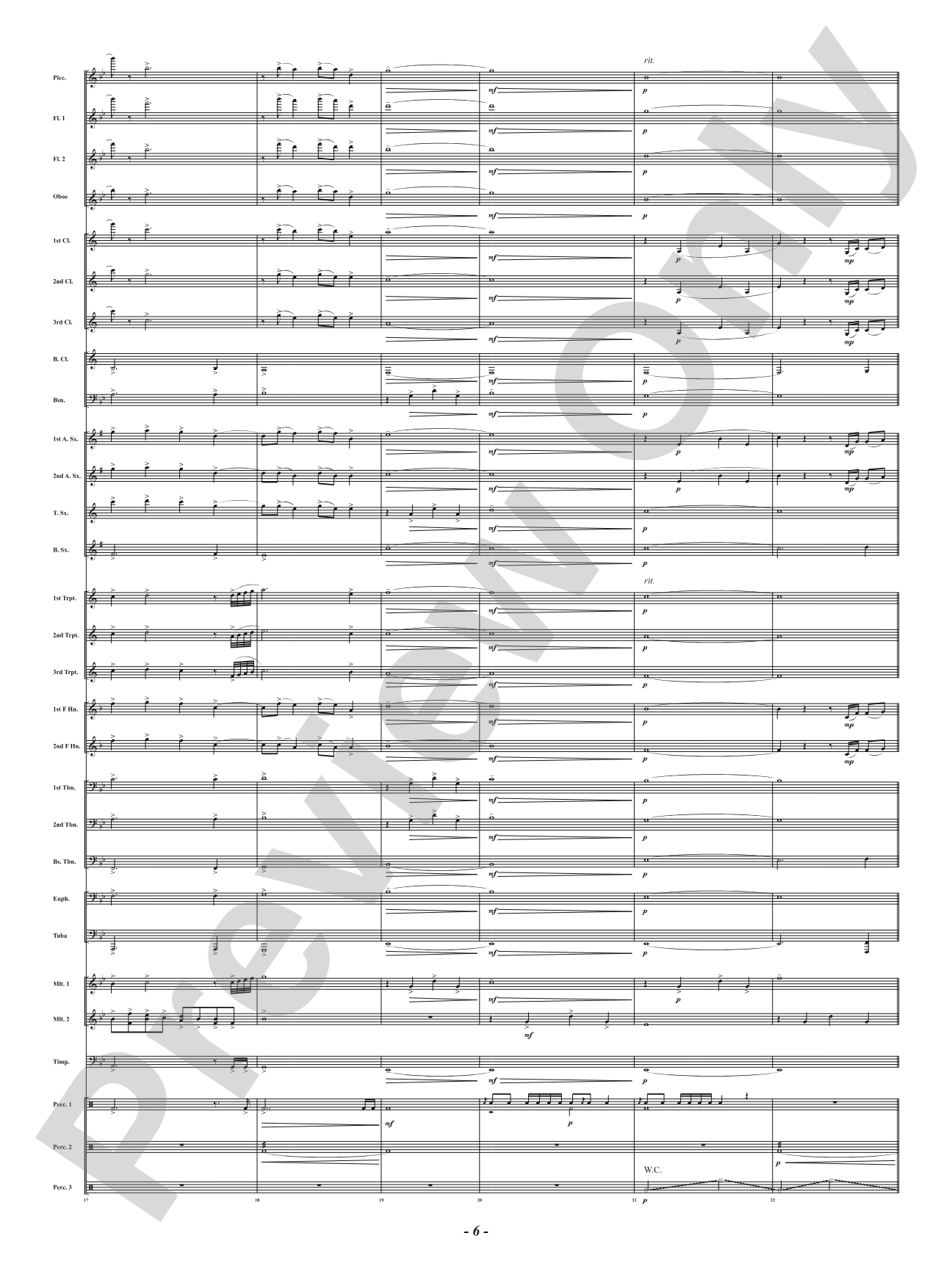 Atlantic Fanfare: Concert Band Conductor Score & Parts