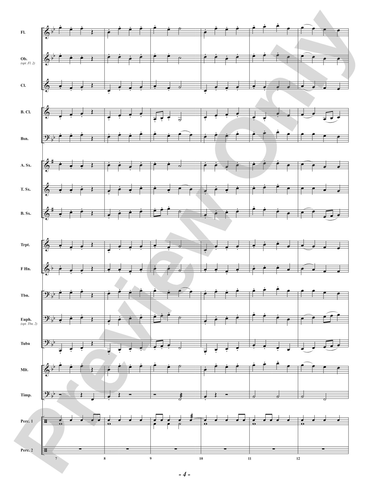 The Royal Horsemen: Concert Band Conductor Score & Parts