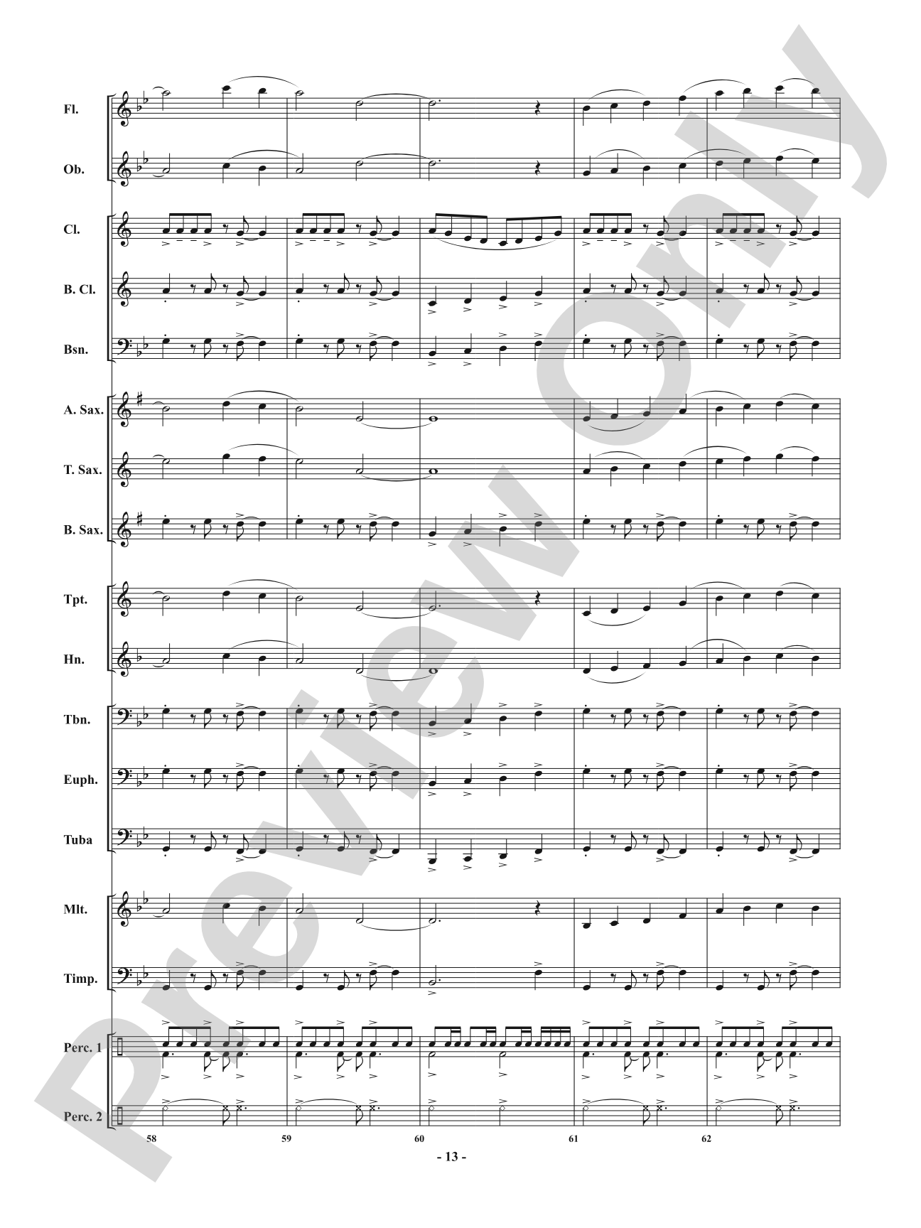 Dragon Bones: Concert Band Conductor Score & Parts