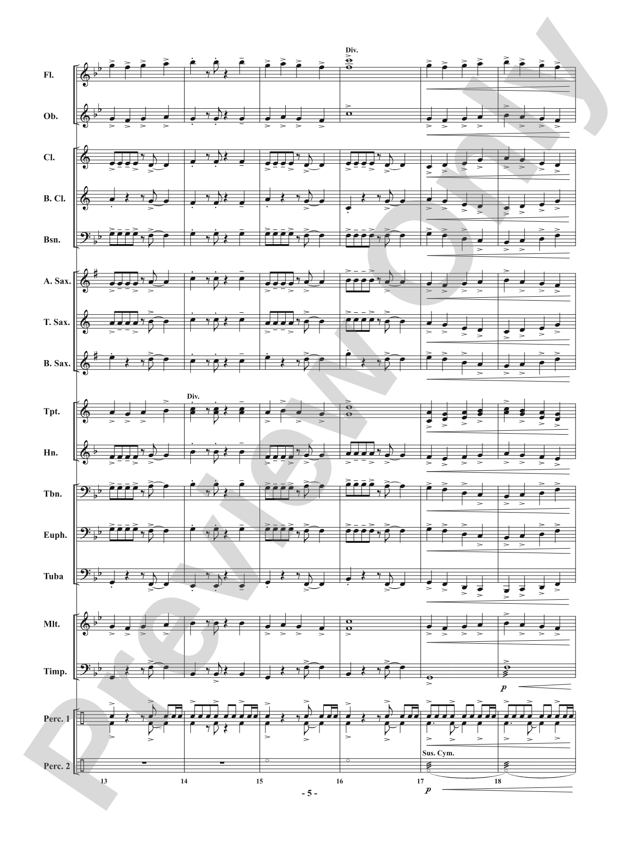 Dragon Bones: Concert Band Conductor Score & Parts