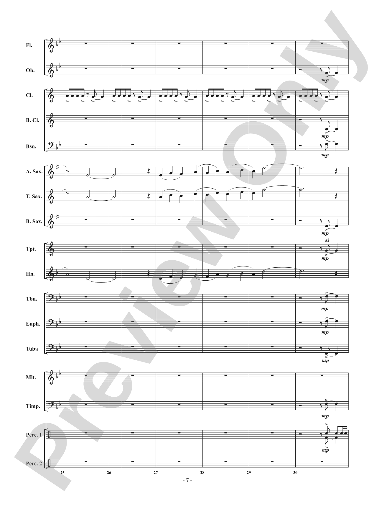 Dragon Bones: Concert Band Conductor Score & Parts