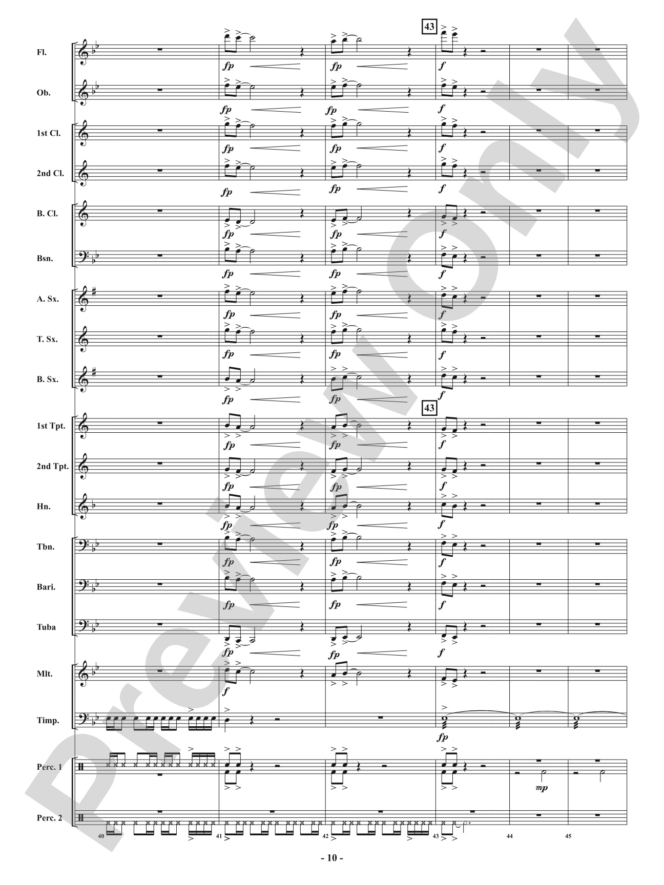 Into the Wolves' Den: Score