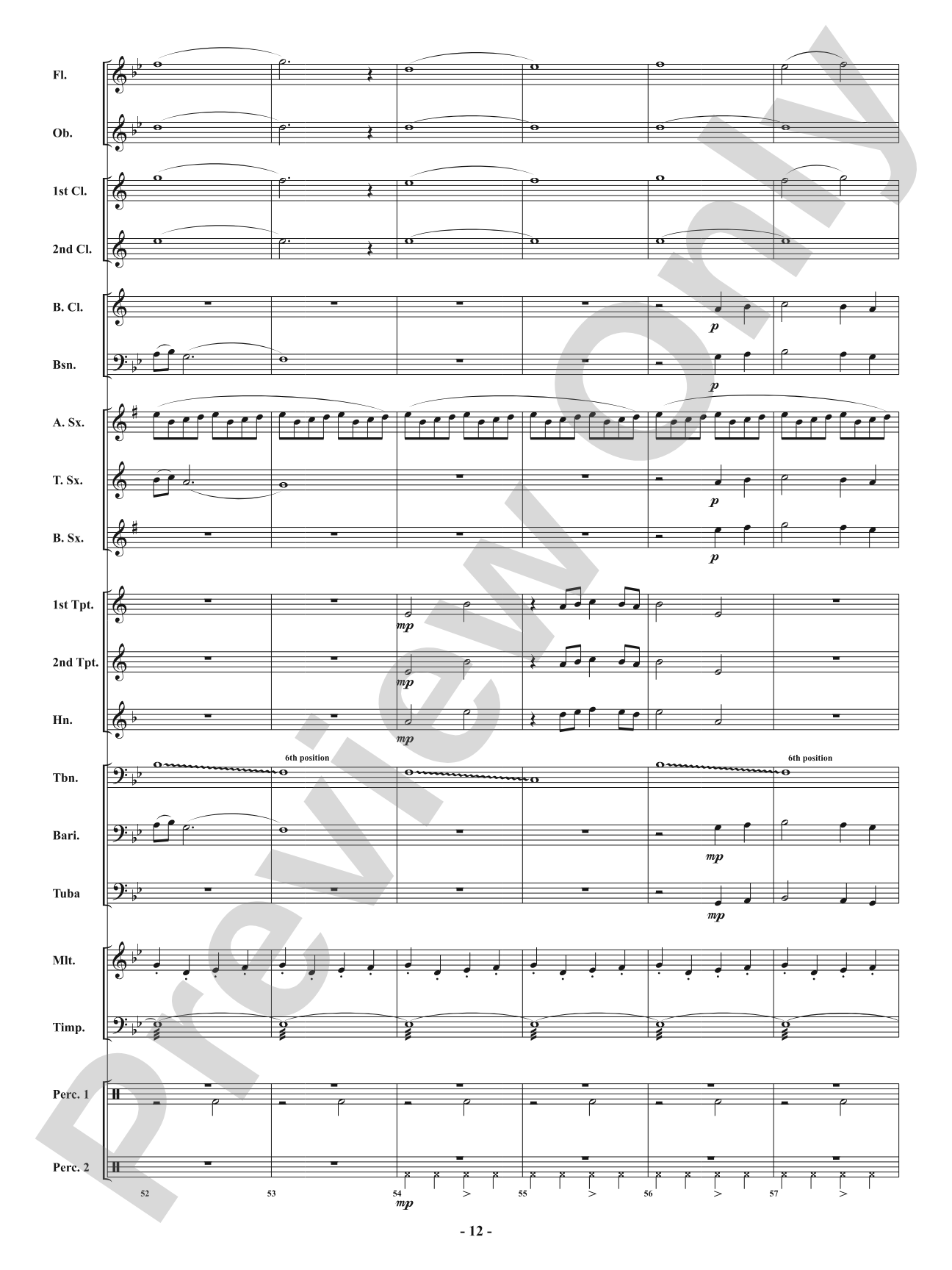 Into the Wolves' Den: Score