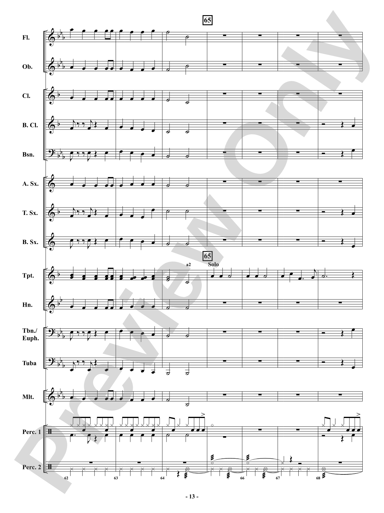 Bells on Bob-Tail Ring: Concert Band Conductor Score & Parts