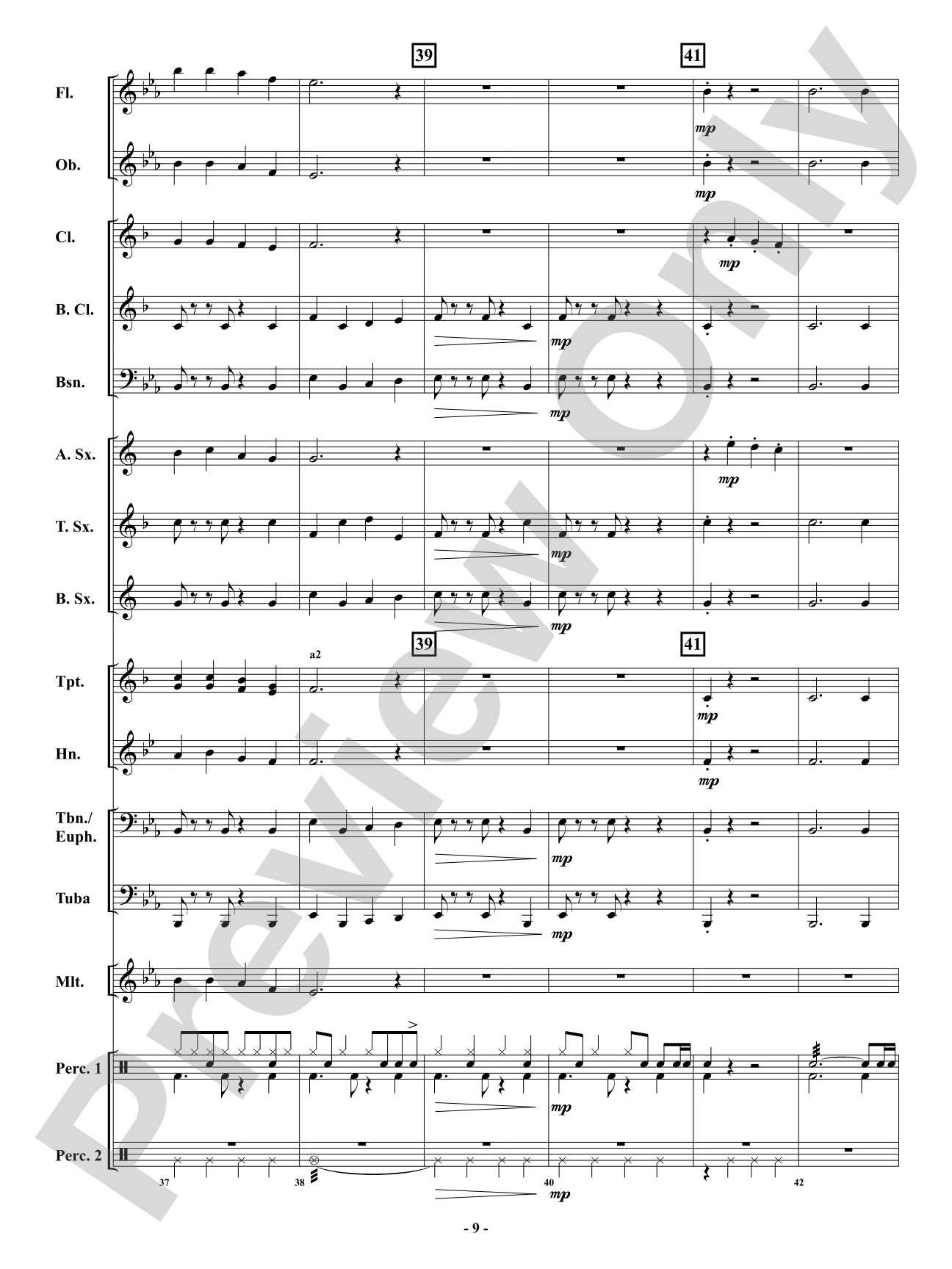 Bells on Bob-Tail Ring: Concert Band Conductor Score & Parts