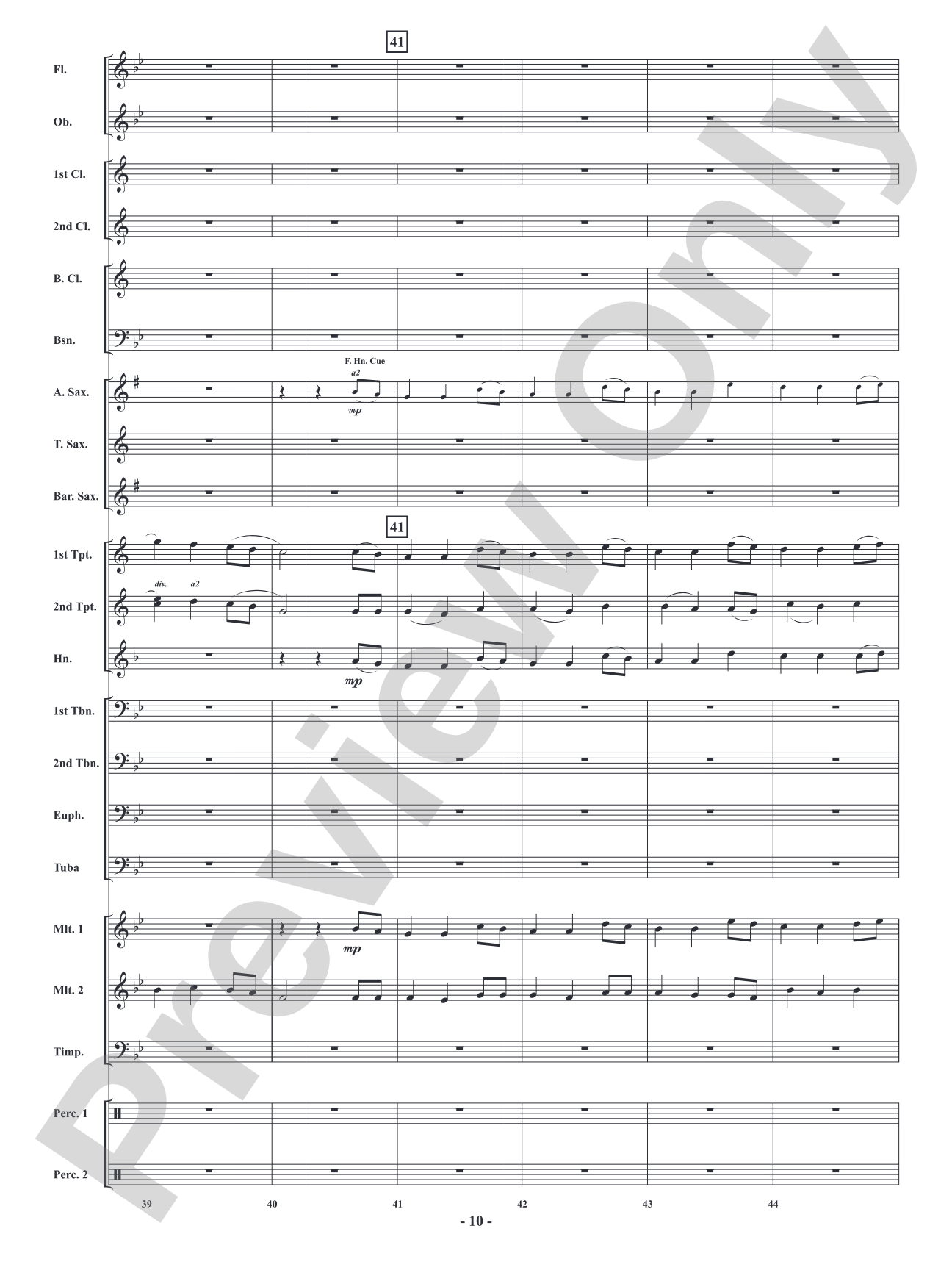 Two Advent Carols: Concert Band Conductor Score & Parts
