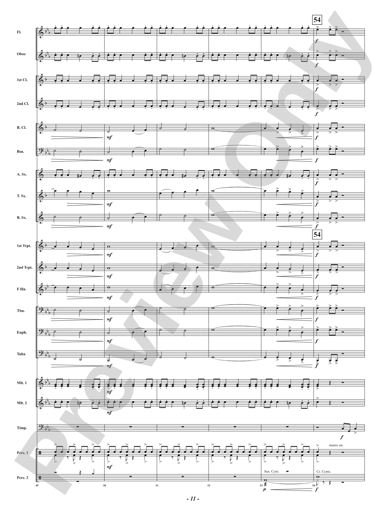 Down from the North: Concert Band Conductor Score & Parts