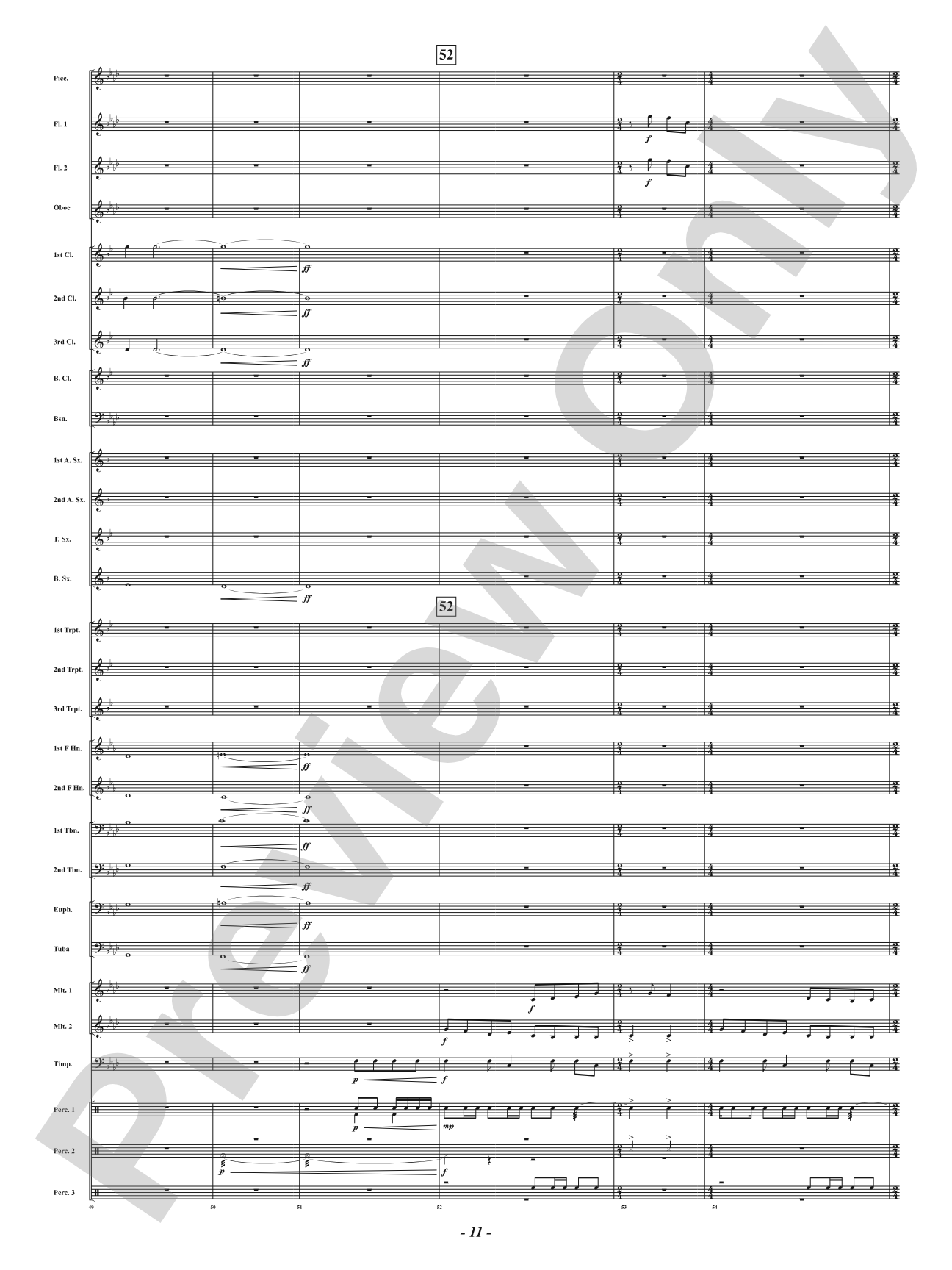 Riu Riu Chiu: Concert Band Conductor Score & Parts