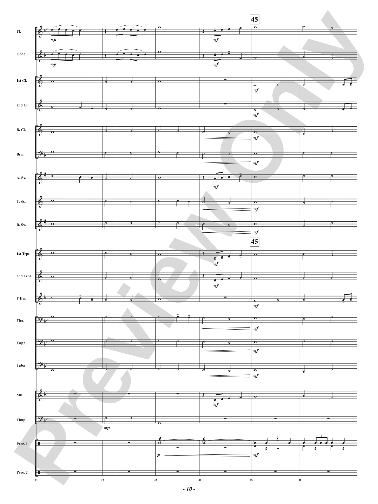 Mountain Rangers: Concert Band Conductor Score & Parts